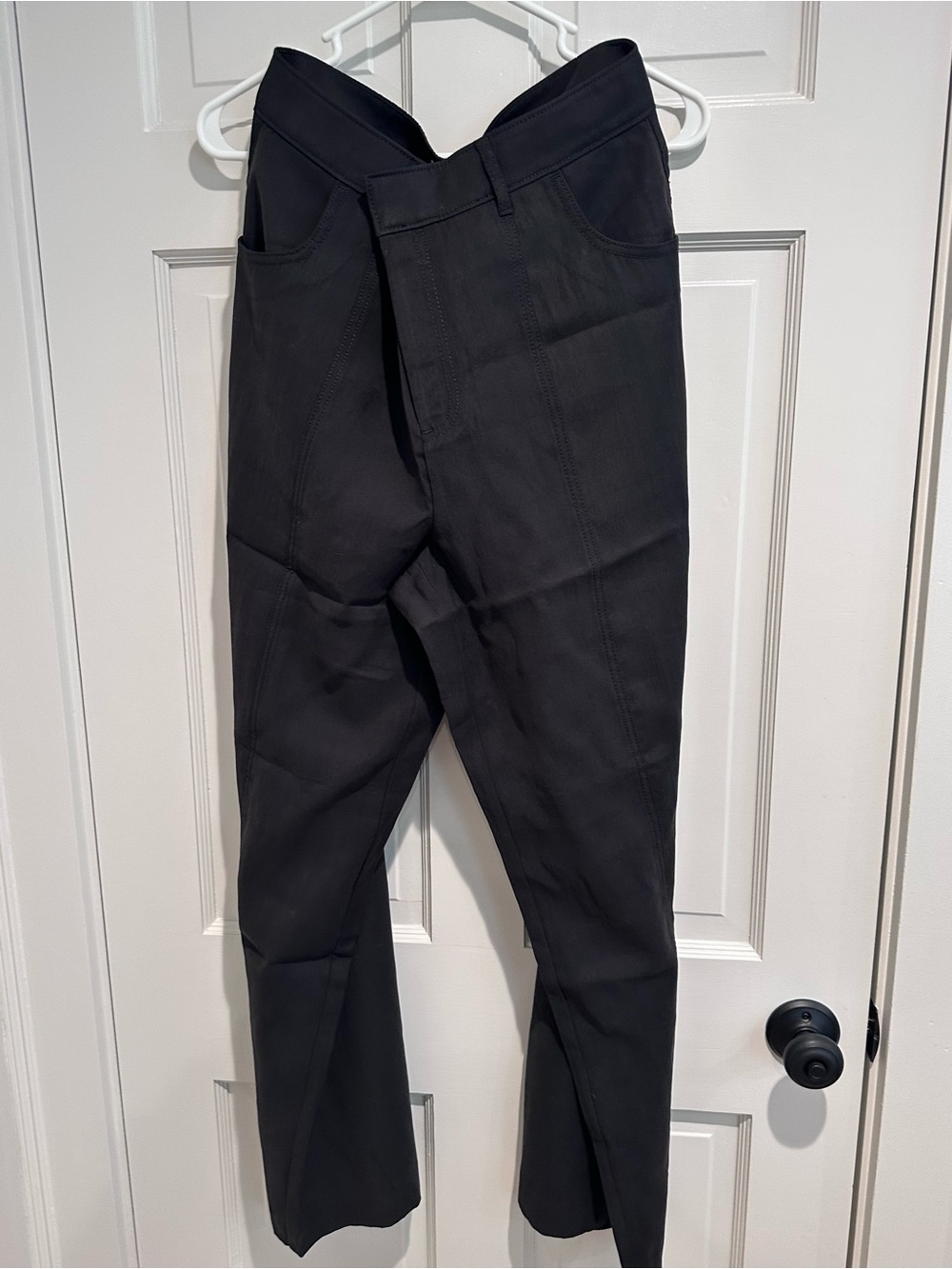 LOFT Wide-Leg Black Women's Pants